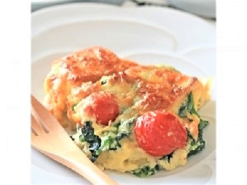 食パンで作る、キッシュ・ロレーヌレシピ……野菜たっぷり！