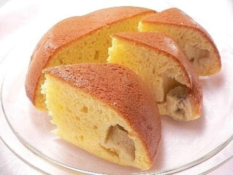 ホットケーキミックスで作るバナナケーキ……炊飯器で簡単！