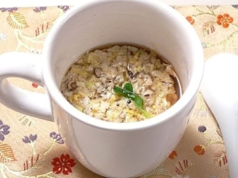 ひき肉と豆腐のふわふわスープレシピ……電子レンジで3分！