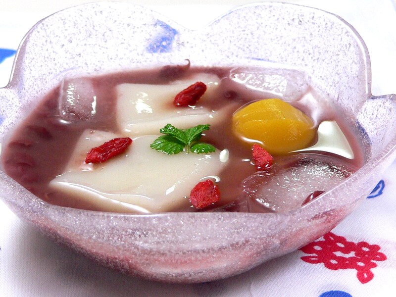 冷やしぜんざいをレンジで！お餅を冷やして食べる簡単レシピ