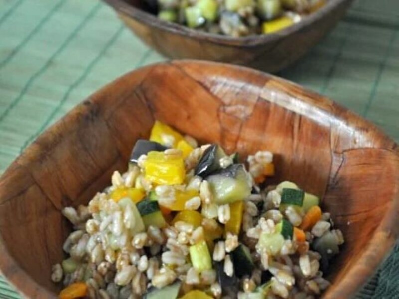 スペルト小麦の夏野菜サラダレシピ……お弁当にも前菜にもおすすめ！