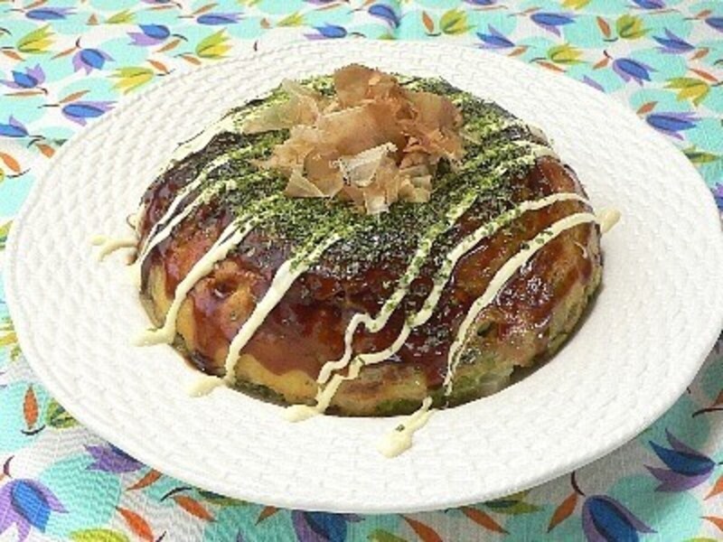 炊飯器でお好み焼き！簡単な焼きそば入りお好み焼きの作り方