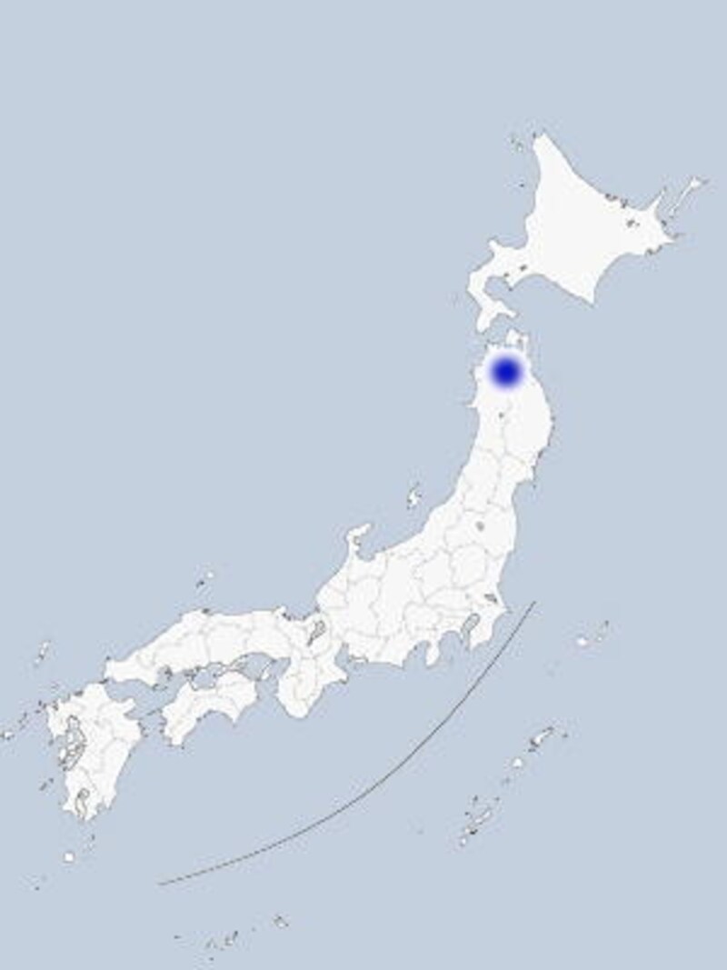 八甲田の地図