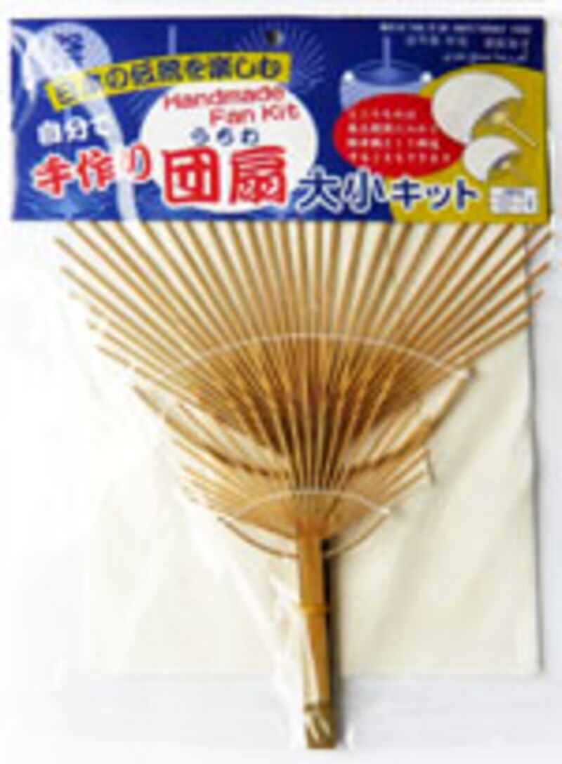 100円ショップのうちわキット