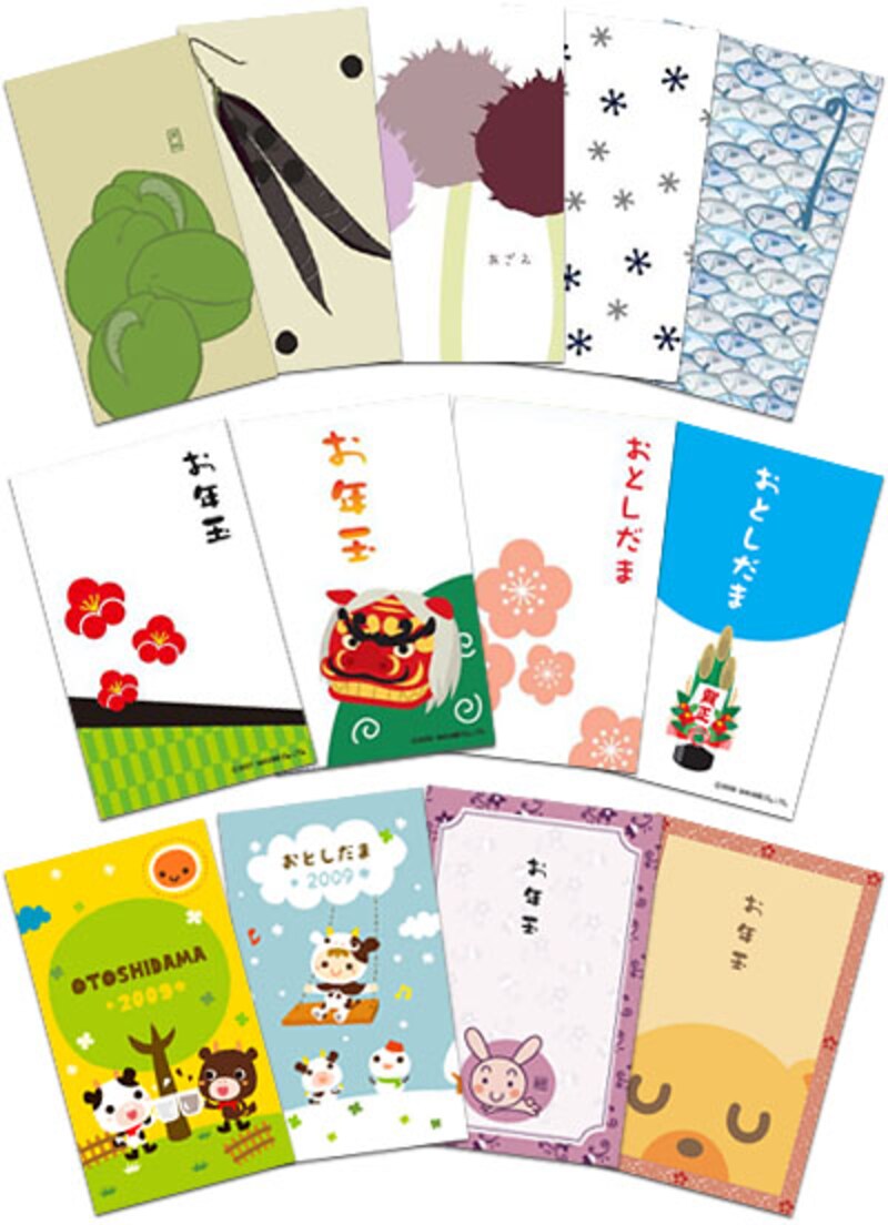 無料ダウンロードできる年賀状サイトの素材