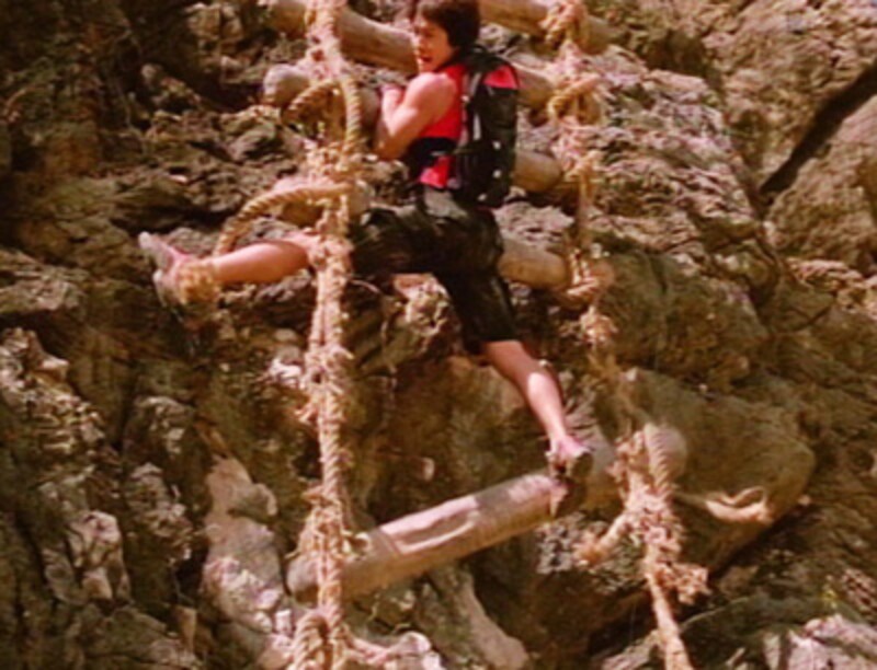 企業名:大正製薬 商品名:リポビタンD タイトル「丸太梯子」篇 ケイン・コスギ、滝川英治(2004年)