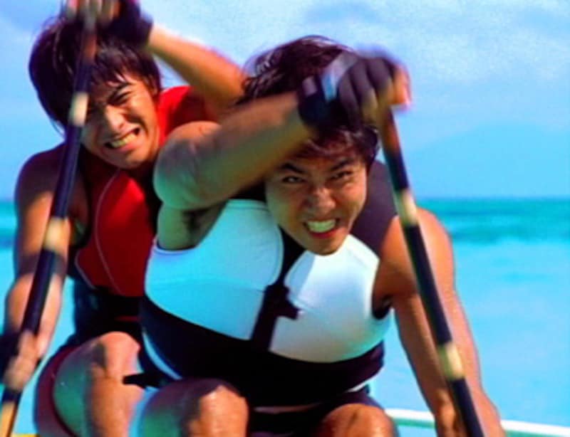 企業名:大正製薬 商品名:リポビタンD タイトル「マリンブルー」篇 ケイン・コスギ、滝川英治(2001年)