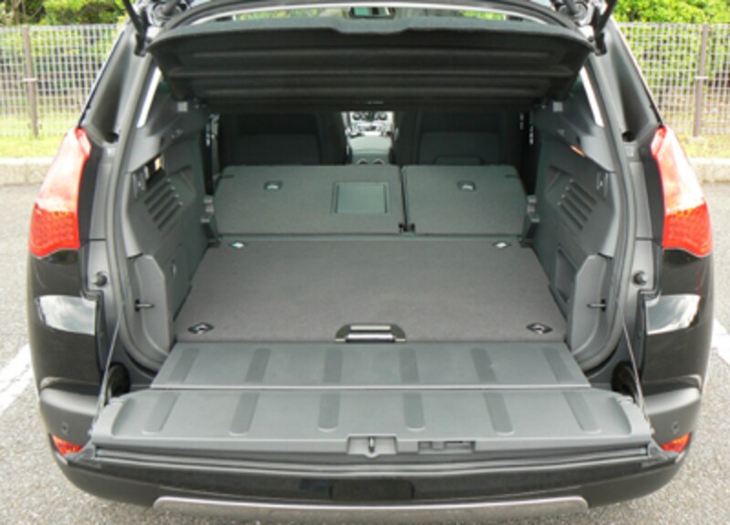 プジョー3008ラゲッジ