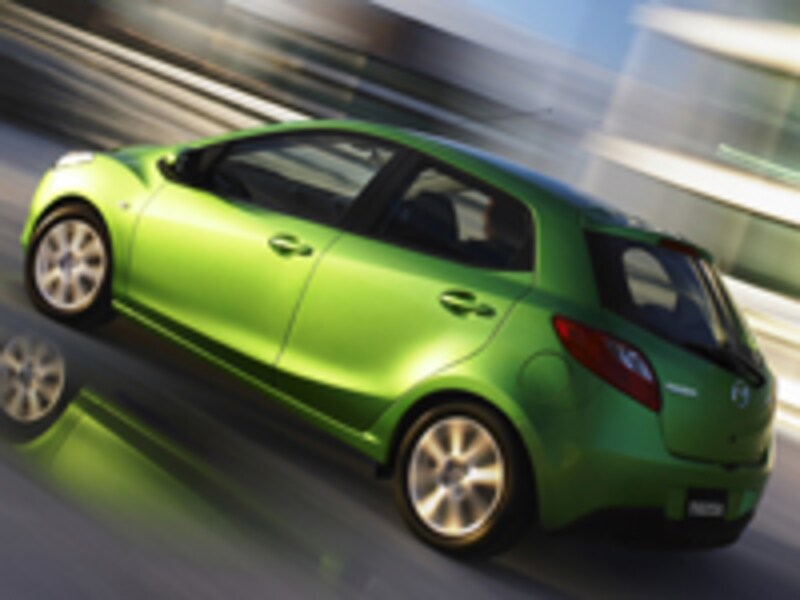 マツダデミオ リア