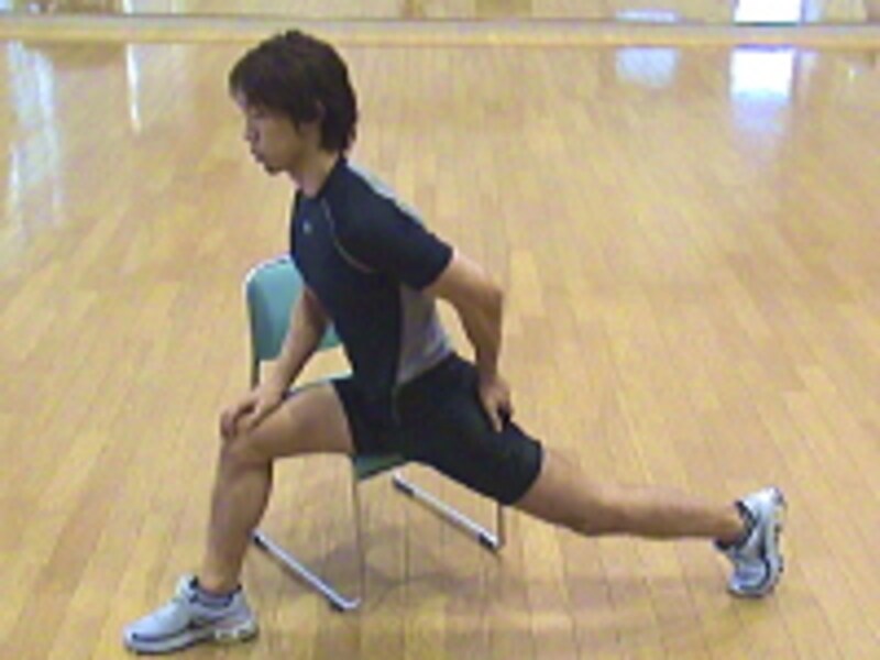 脚・お尻ストレッチ手順2