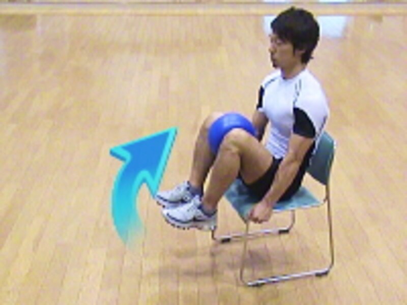 初級美腹エクササイズ手順2