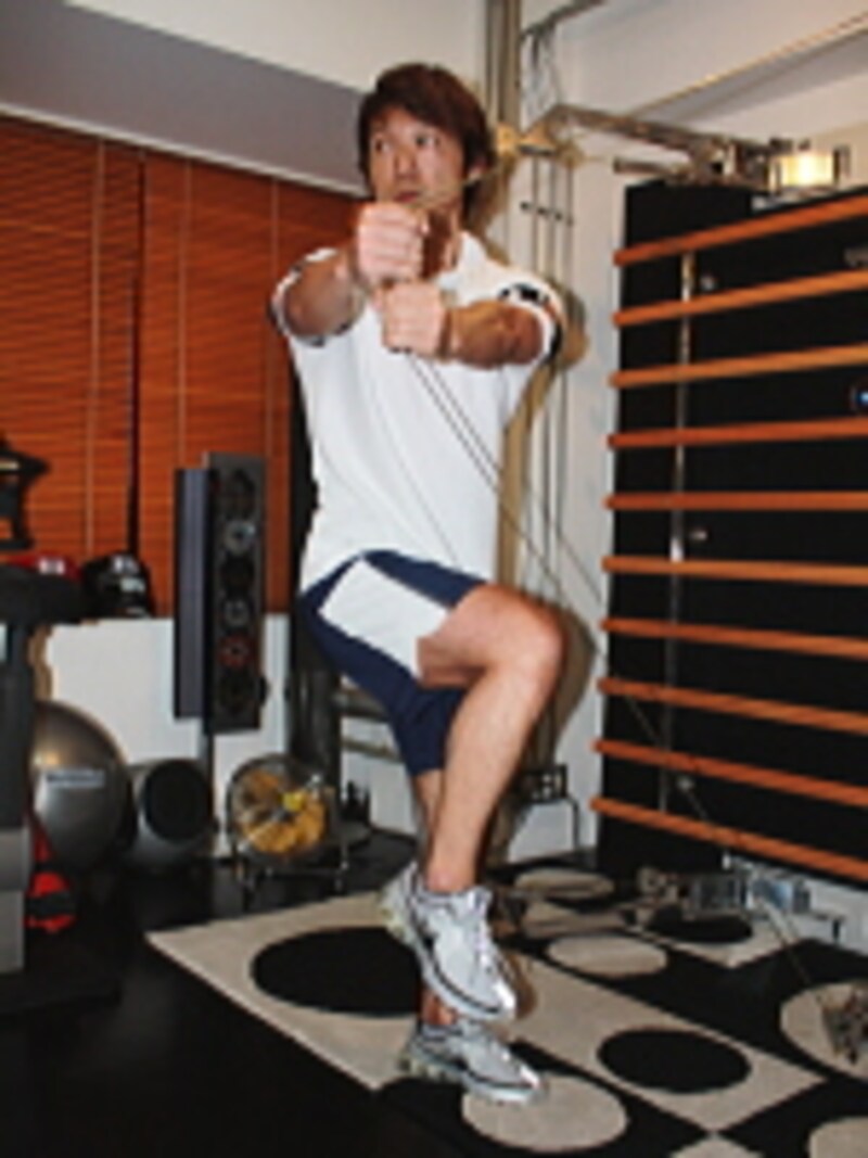 キネシスを使ったウエストを絞る動