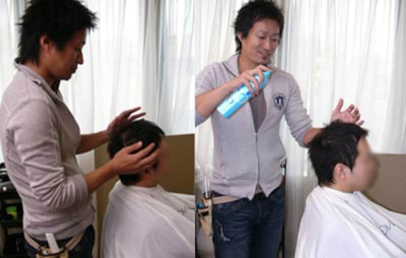 スタイリング&ヘアスプレー