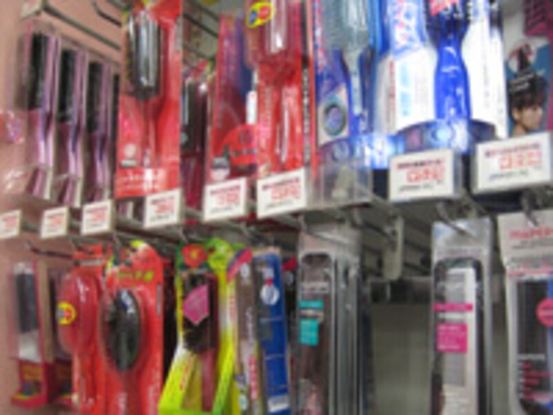 ブラシ売り場イメージ