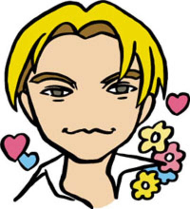 ハンサムな男性のイメージ