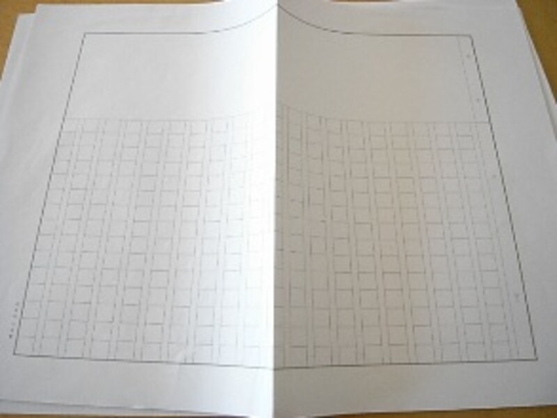 テレビマン用の原稿用紙