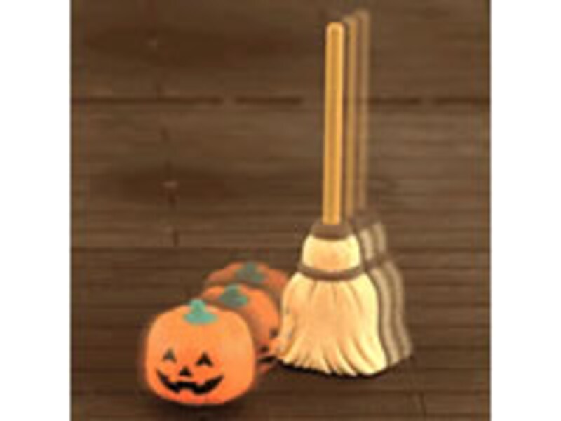 かぼちゃが逃げる