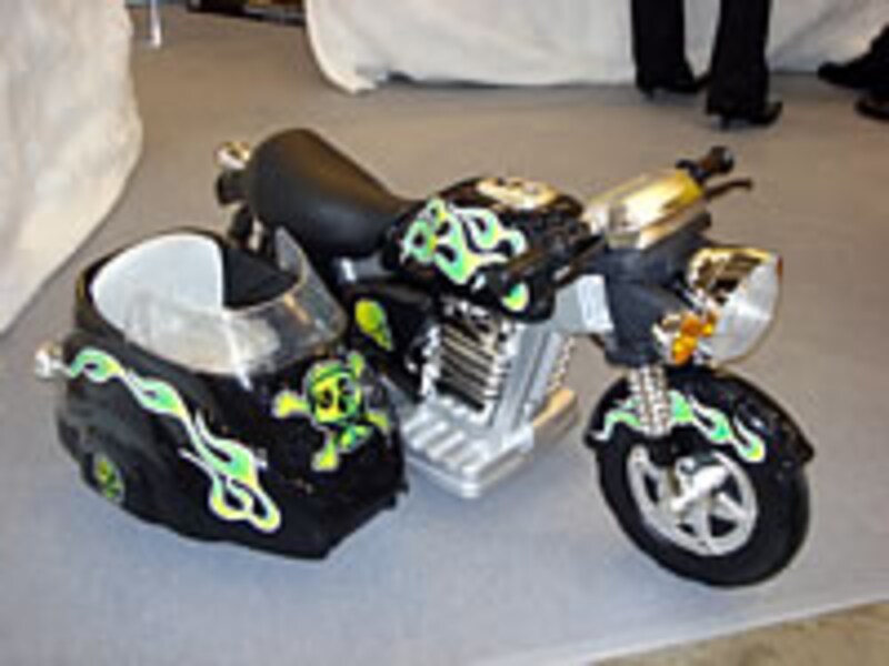 電動サイドカー付