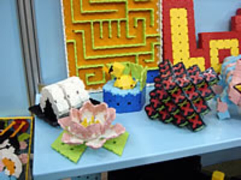 LaQで作った立体作品