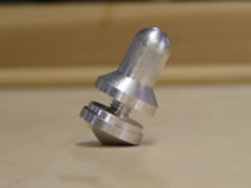 CD独楽アルミ軸