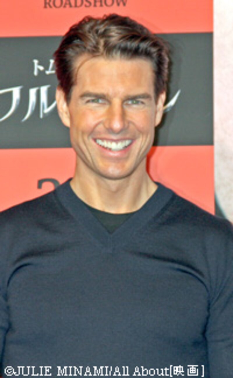 トム・クルーズ『ワルキューレ』来日会見