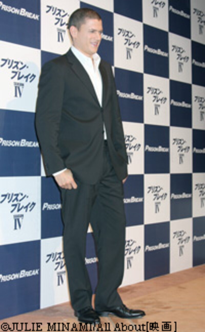 『プリズン・ブレイク』来日会見