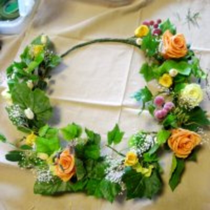 巻きとめたところ