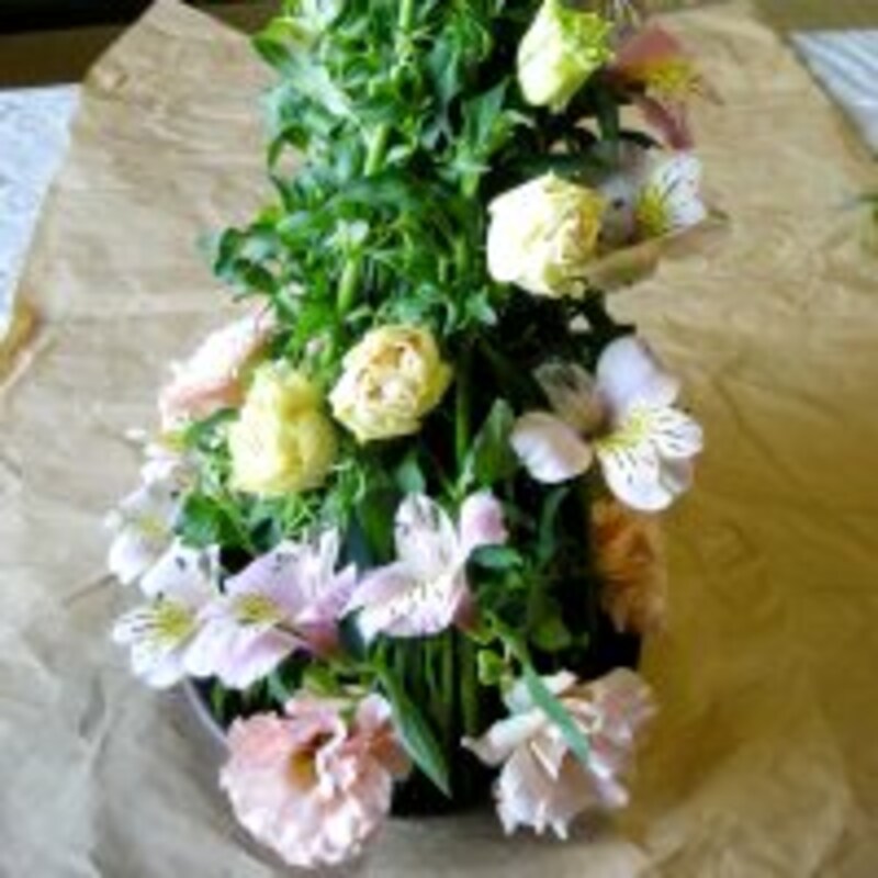 トルコキキョウを入れる