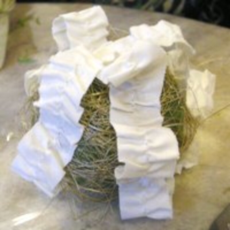 リボンをつける