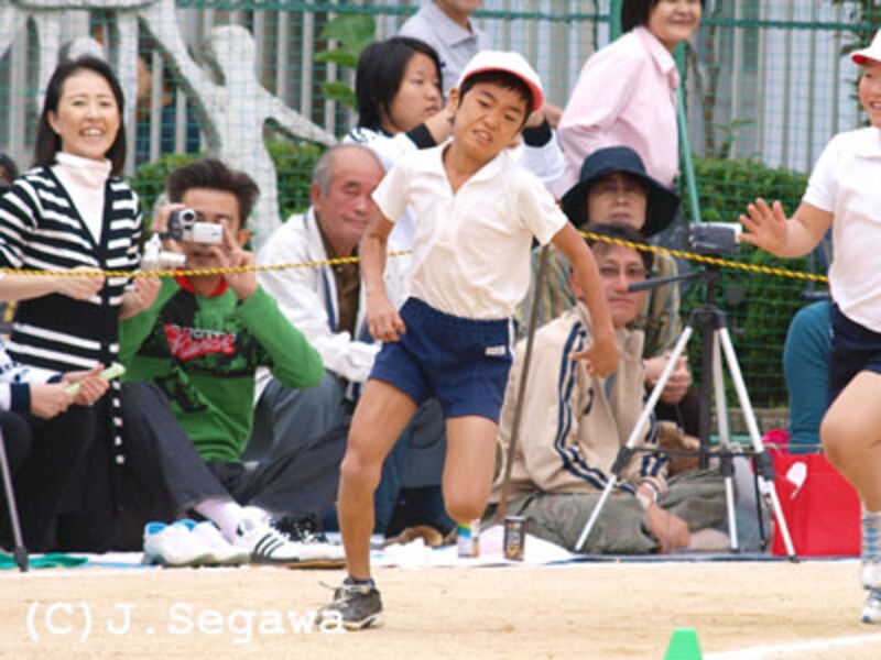 運動会撮影
