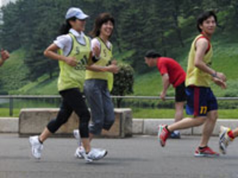 先頭が特派員のナカタ君。この走りがどう変わるか