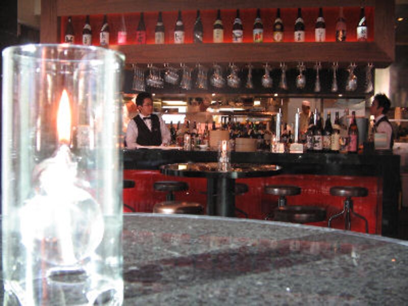 秋の夜長はテラス席!