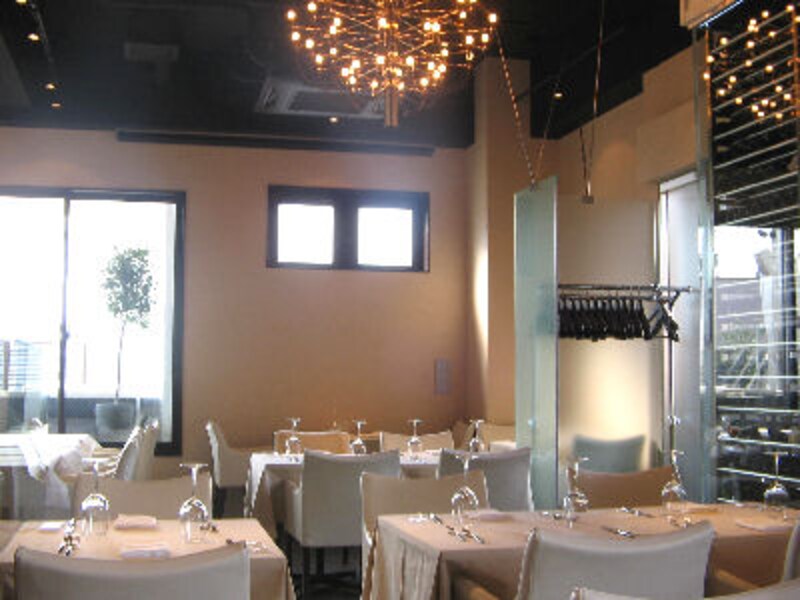 秋の夜長はテラス席!