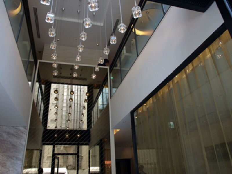 ハーゲンダッツ ラ メゾン ギンザの1階エントランス