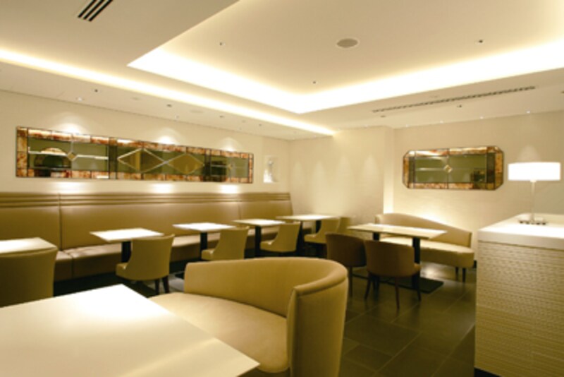 ハーゲンダッツ ラ メゾン ギンザの地下1階席