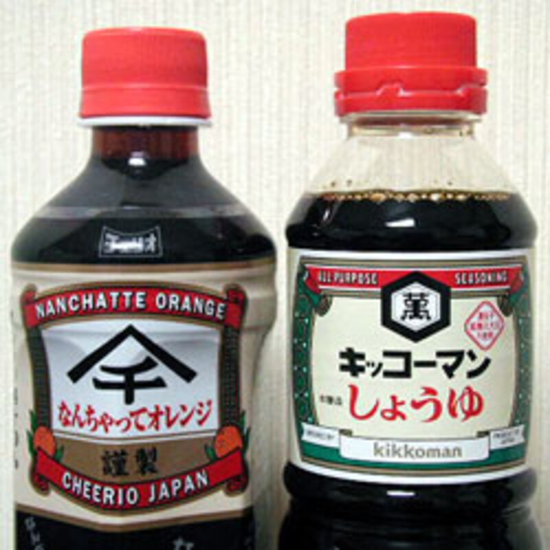 チェリオジャパン なんちゃってオレンジとキッコーマン しょうゆ