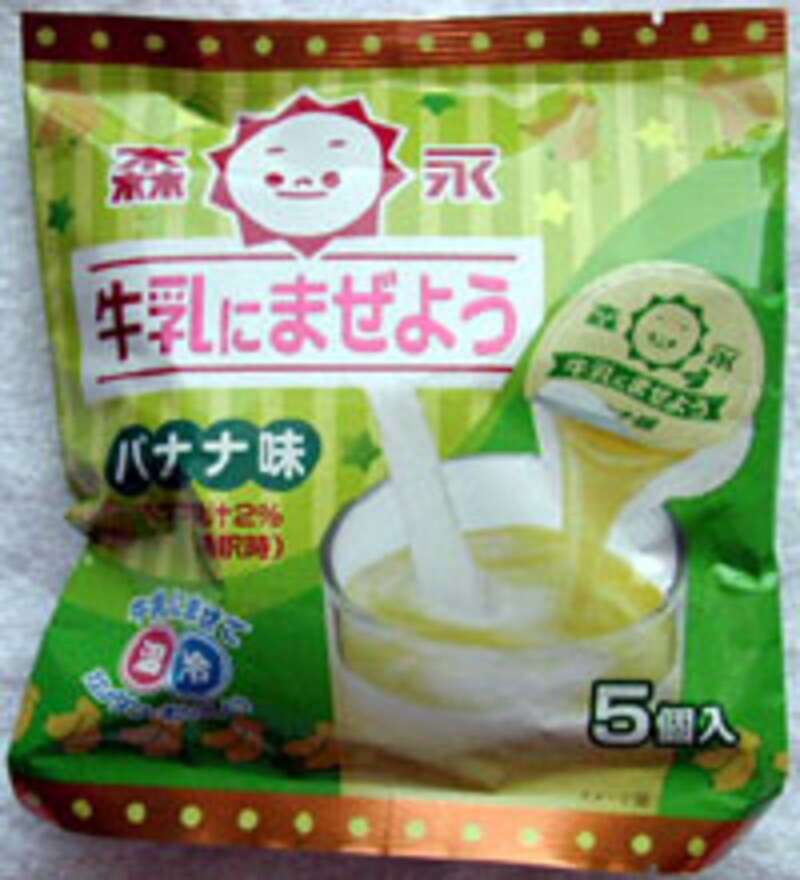 森永乳業 牛乳にまぜよう バナナ味