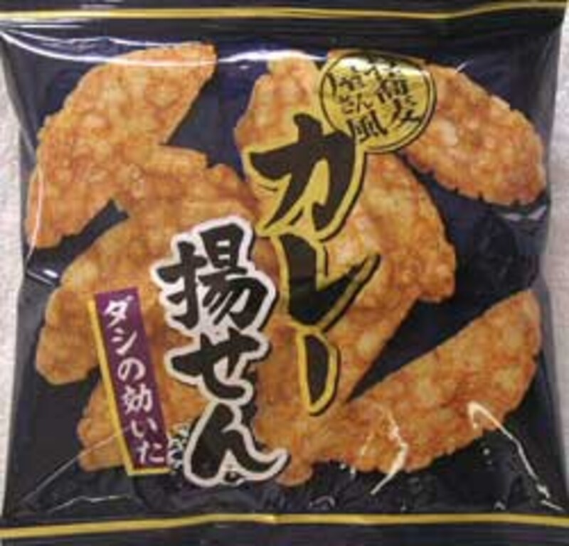 栗山米菓 お蕎麦屋さん風カレー揚せん 小袋