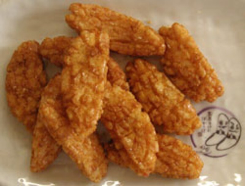 栗山米菓 お蕎麦屋さん風カレー揚せん 内容物