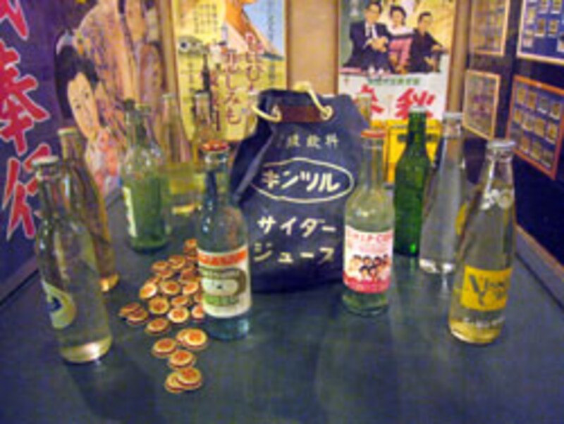 サイダーびんと通い袋