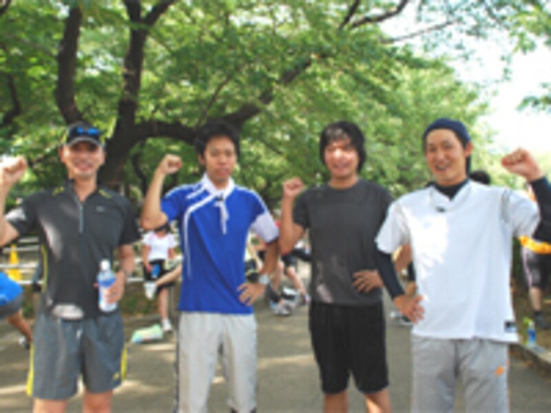 ランニング男子のみなさん