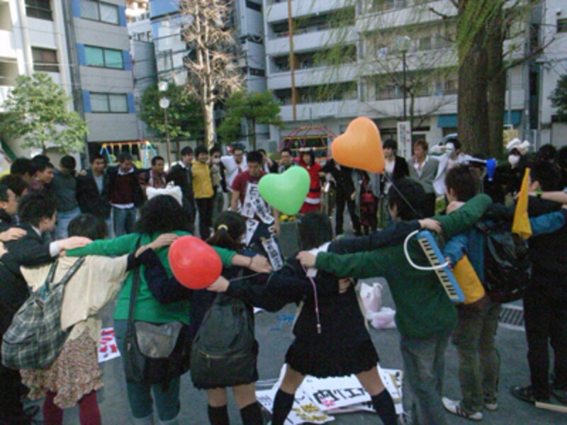 セクシャルマイノリティ学生プライドパレード