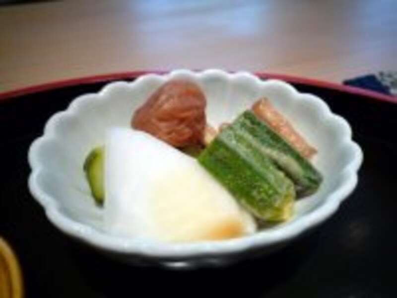 漬物。
