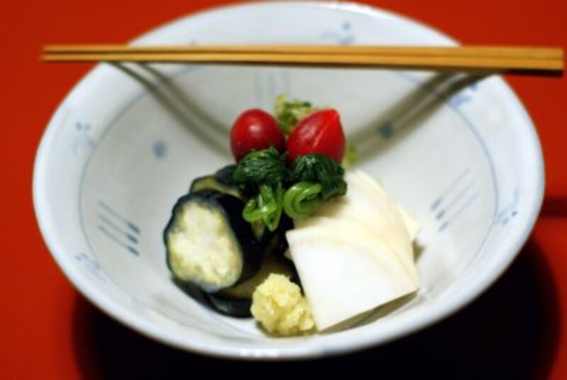 香物。