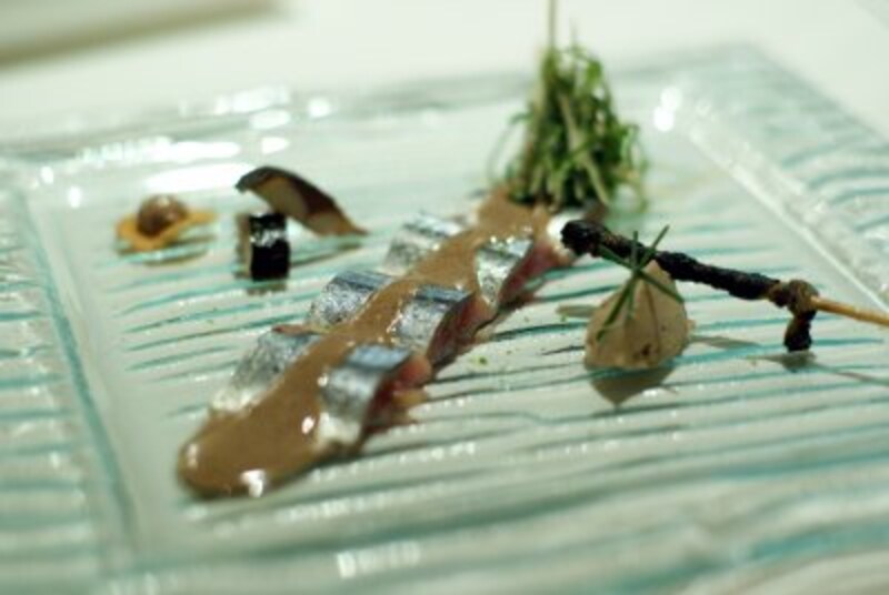 北海道根室産サンマのデクリネゾン。