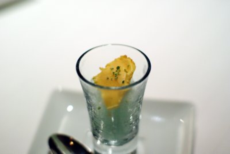 ミントのソルベ。