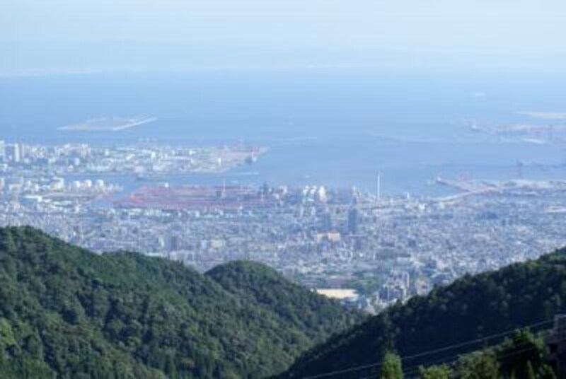 兵庫の町並み。