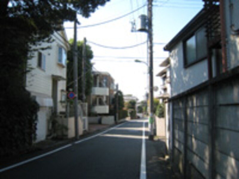 小田急線/祖師ヶ谷大蔵駅から徒歩12分のギリギリ徒歩圏エリア