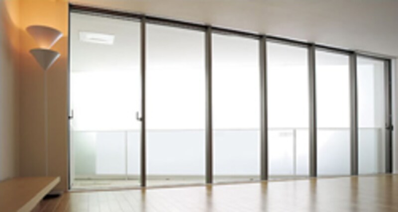 加賀レジデンスのリビングサッシ