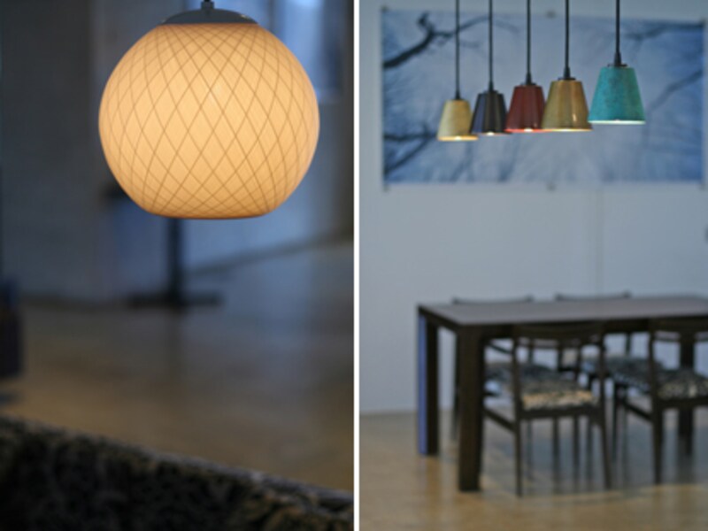 個性いろいろ、和のランプ